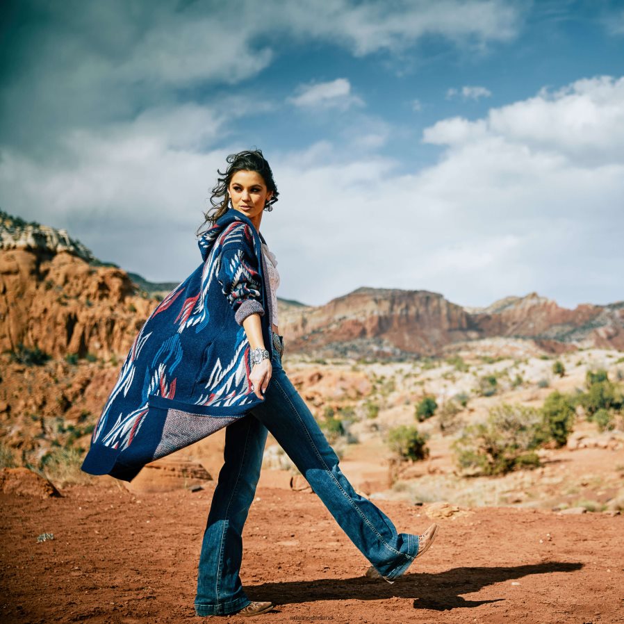 marine jcd coatigan chimayo trui Ariat vrouwen topjes PJ26LN3319