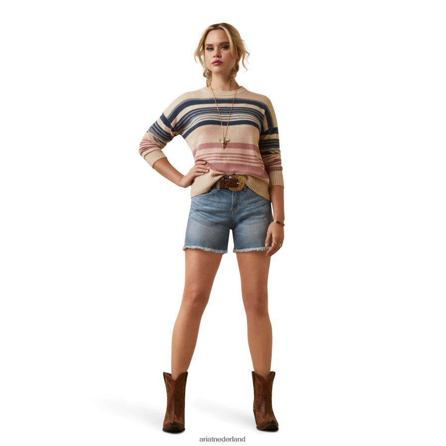 serape streep Kimmy trui Ariat vrouwen topjes PJ26LN3322