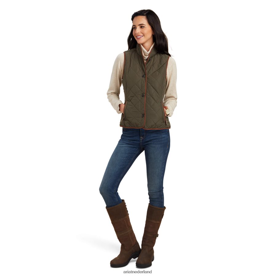 aarde Woodside 2.0-vest Ariat vrouwen topjes PJ26LN3573