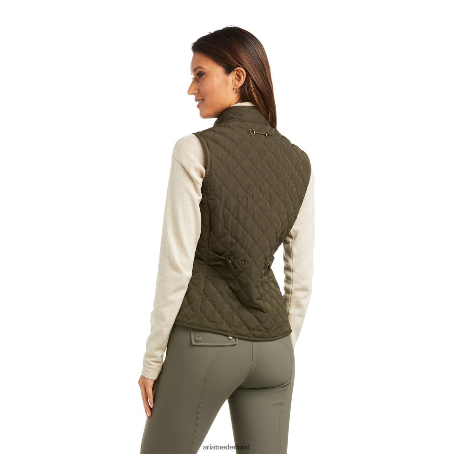 aarde houten vest Ariat vrouwen topjes PJ26LN3611