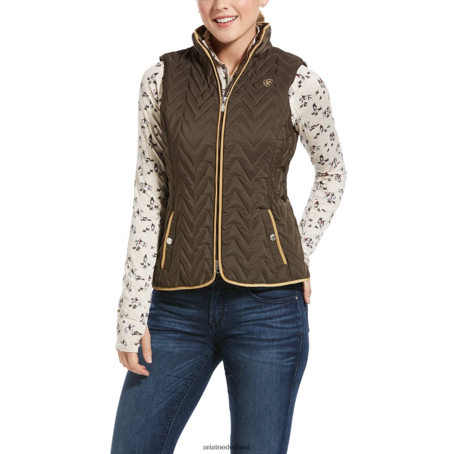 banyan schors Ashley geïsoleerd vest Ariat vrouwen topjes PJ26LN3629