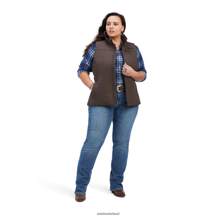 banyan schors crius geïsoleerd vest Ariat vrouwen topjes PJ26LN3545