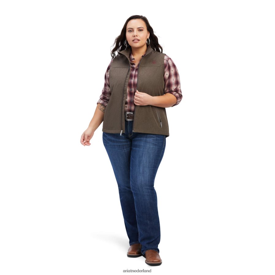 banyan schors heide nieuw team softshell vest Ariat vrouwen topjes PJ26LN3512