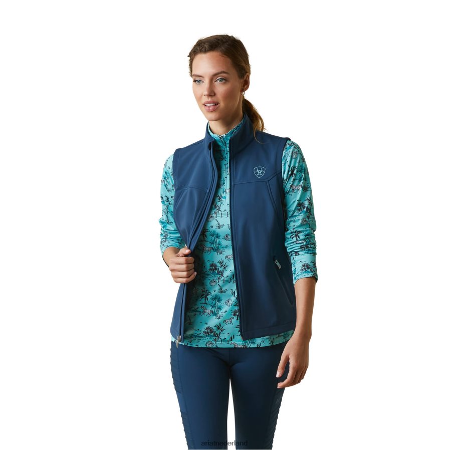 diepe aardolie nieuw team softshell vest Ariat vrouwen topjes PJ26LN3546