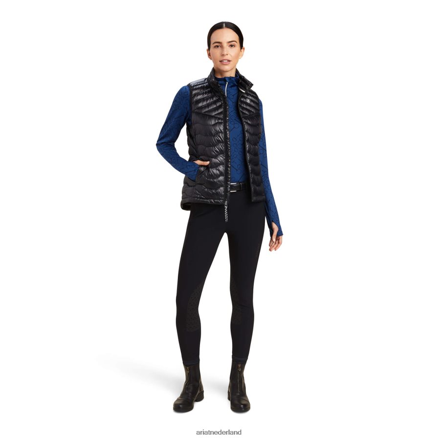 ik ben zwart ideaal donsvest Ariat vrouwen topjes PJ26LN3549