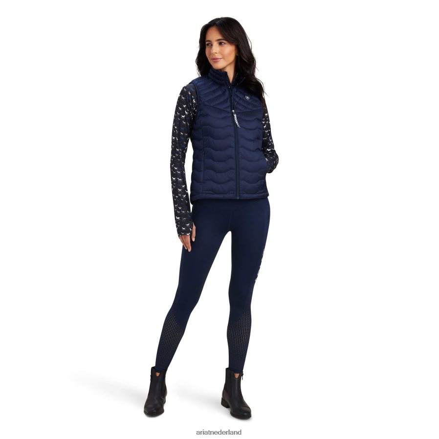 marine eclips ideaal donsvest Ariat vrouwen topjes PJ26LN3554
