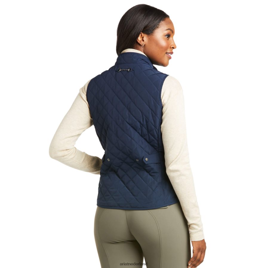 marine houten vest Ariat vrouwen topjes PJ26LN3625