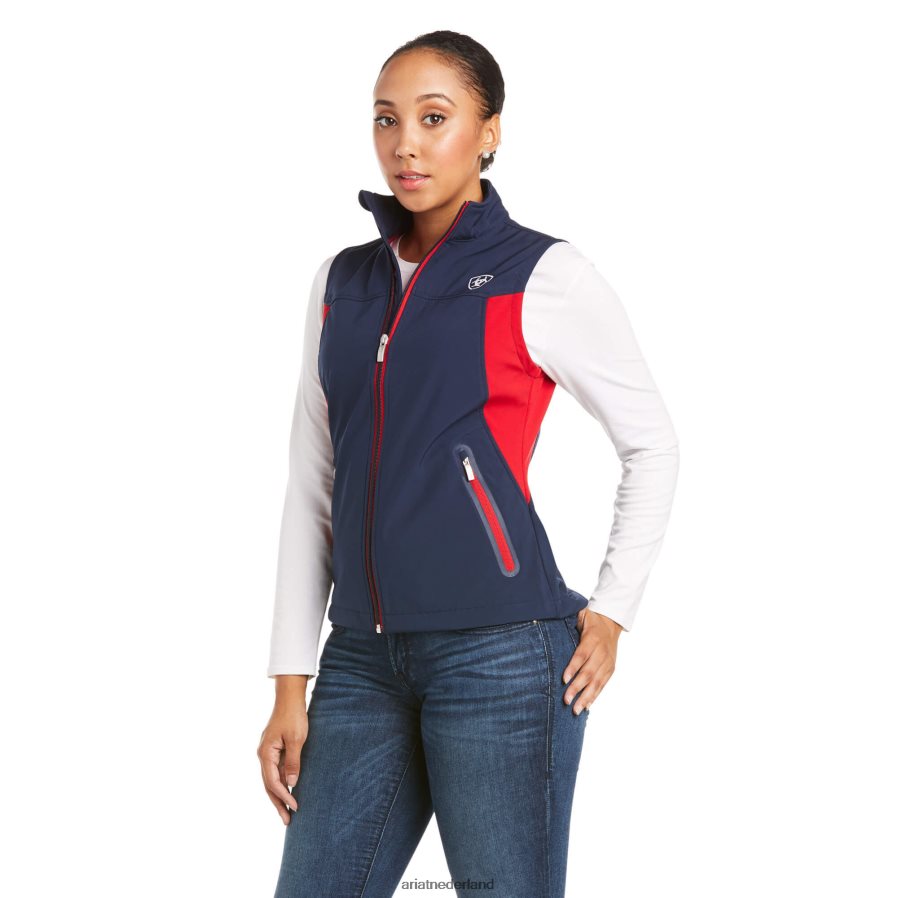 marine nieuw team softshell vest Ariat vrouwen topjes PJ26LN3499