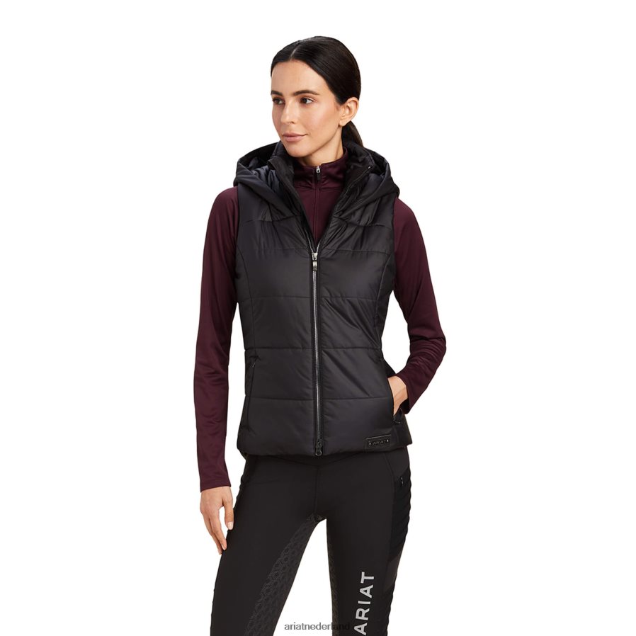 zwart harmonie vest Ariat vrouwen topjes PJ26LN3606