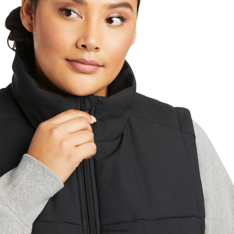 zwart wapening valkyrie stretch canvas geïsoleerd vest Ariat vrouwen topjes PJ26LN3622